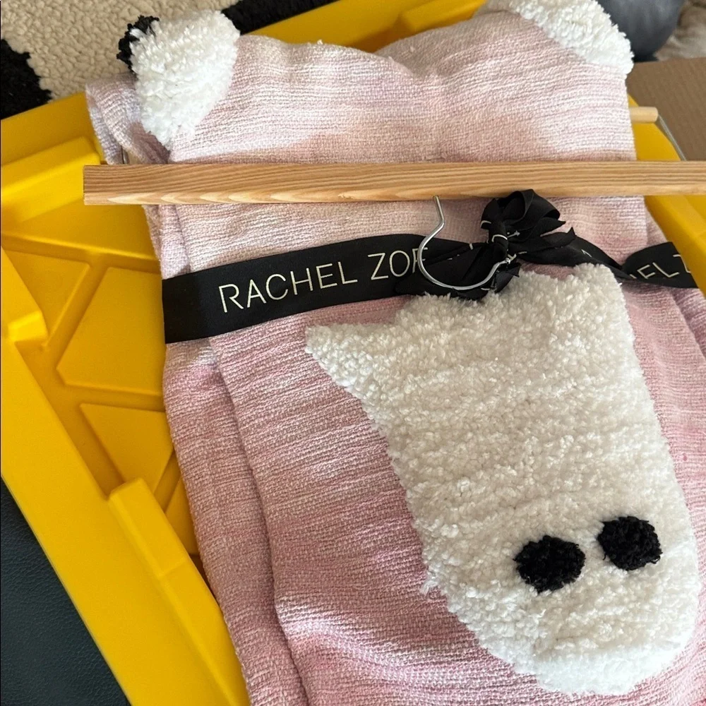 Rachel Zoe Pink Ghost Throw Blanket - 2025 Halloween! 👻